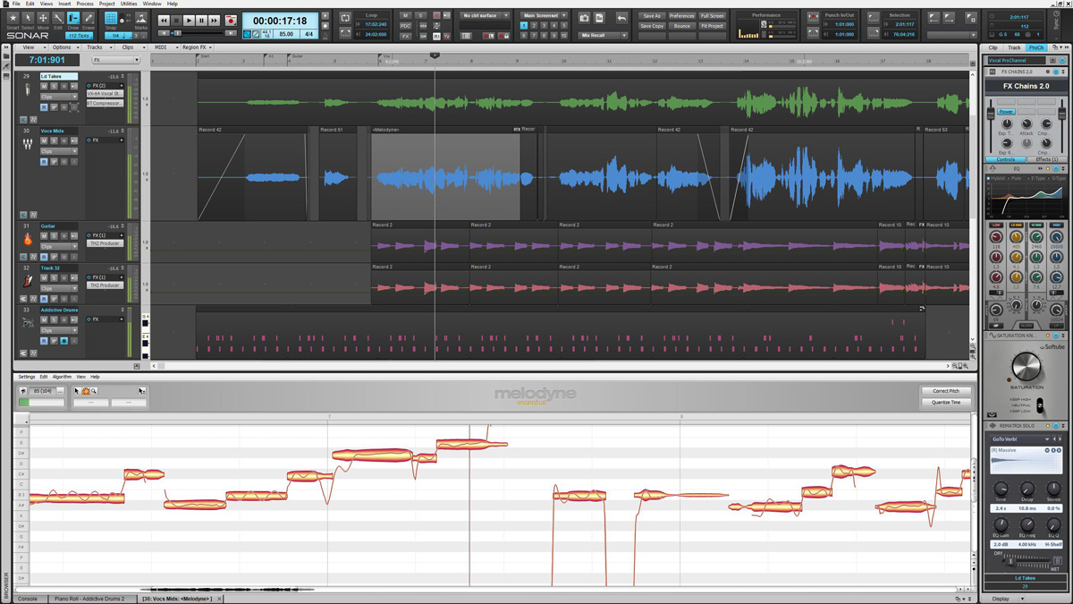 cakewalk melodyne