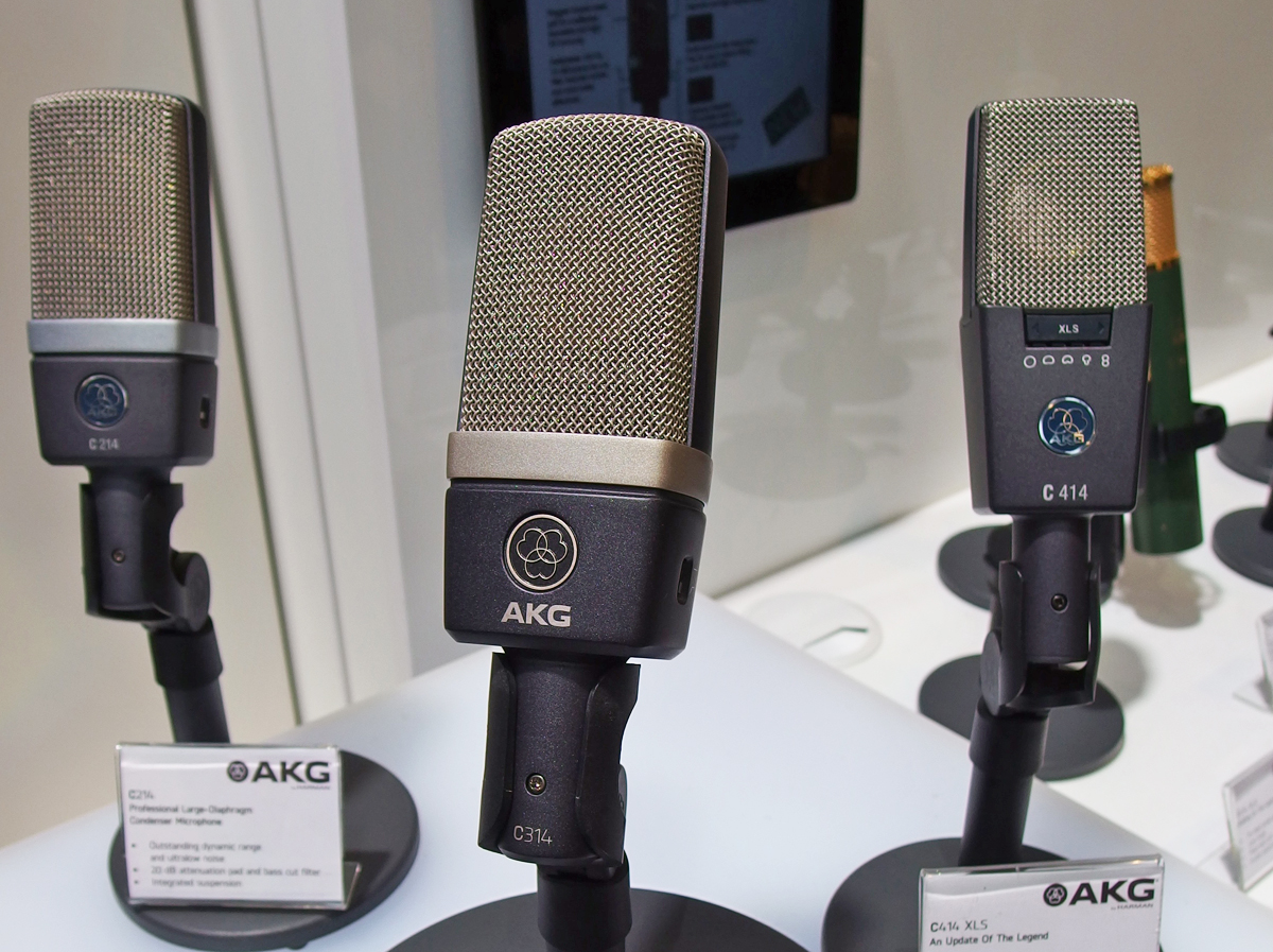 AKG Unveils new C314 Dual-Diaphragm Condenser Microphone | audioXpress