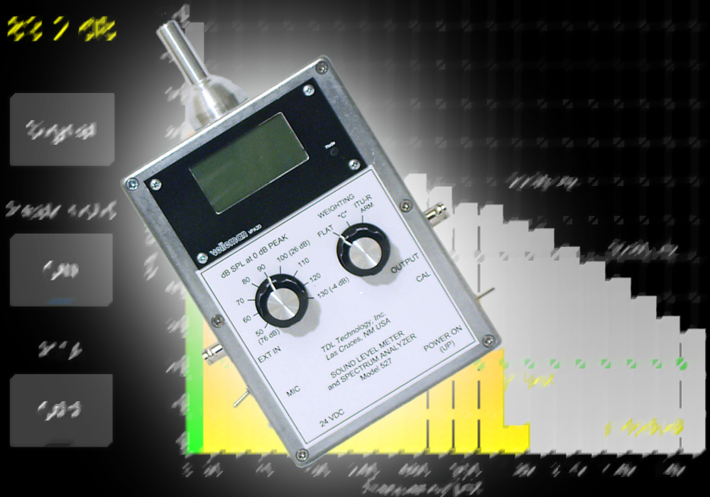 IN9 Röhre Schallpegelmesser Sound Level Meter MIC Audio Analyzer Musikspektrum 