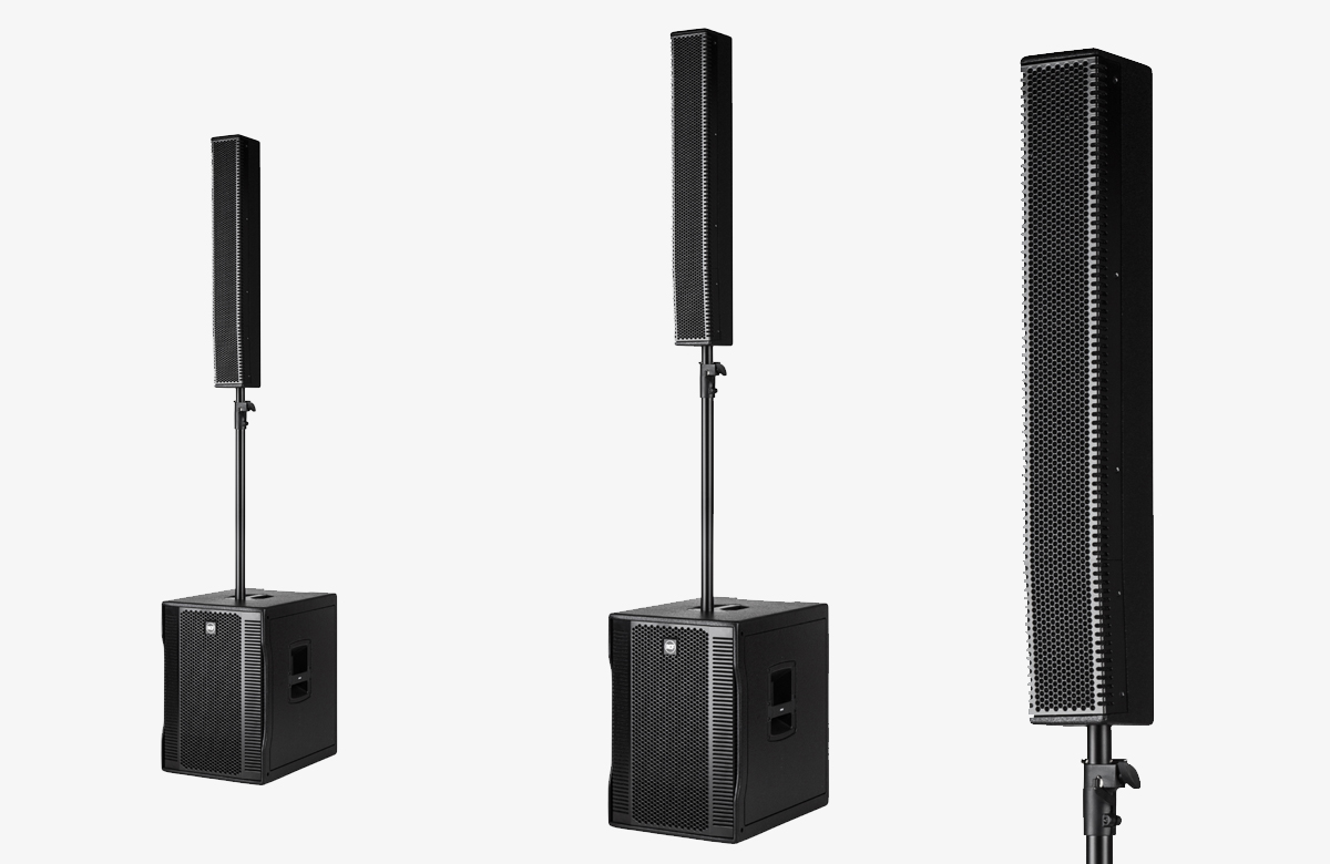 rcf satellite speakers