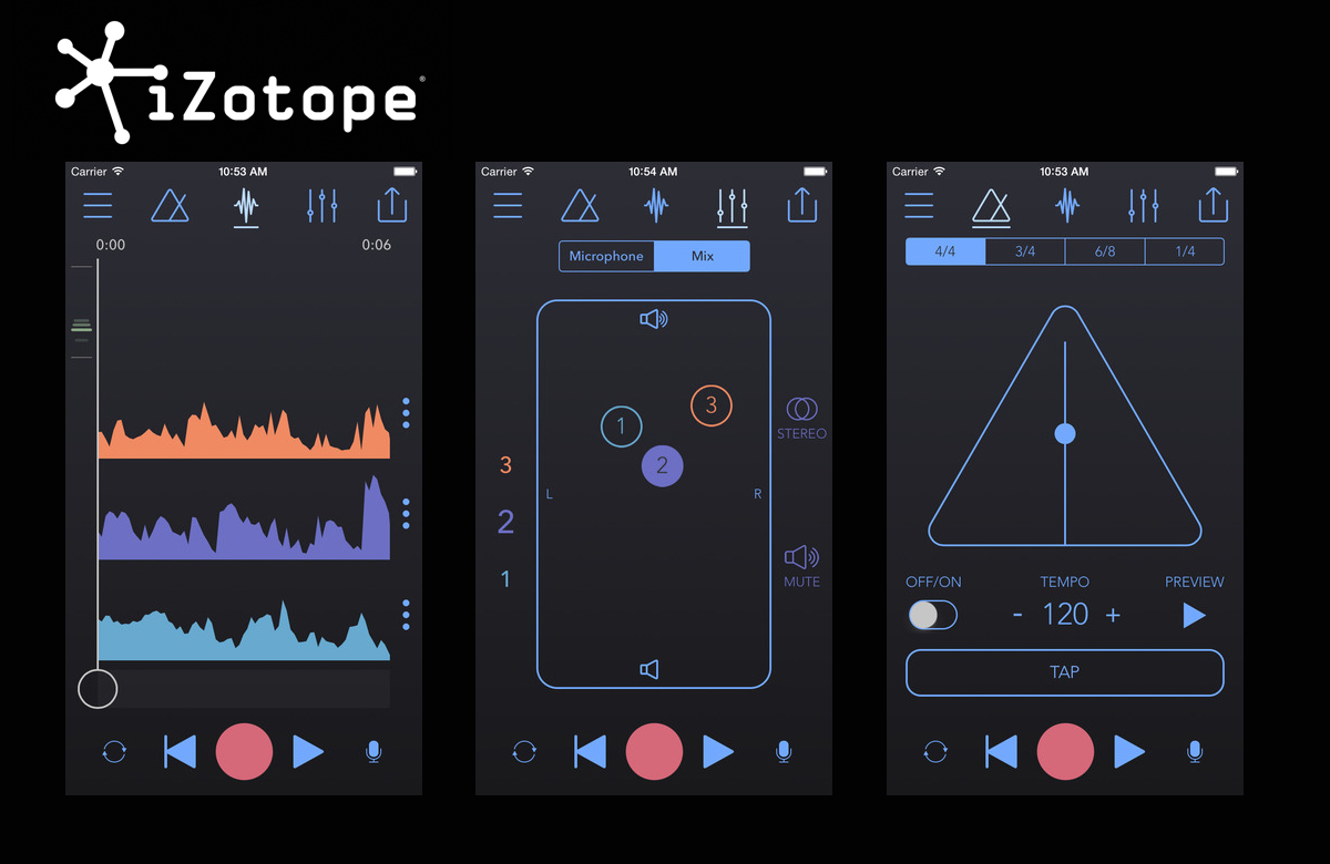 Izotope Introduces Spire 4 Track Recording App For Ios Audioxpress