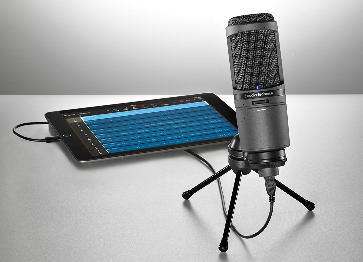 Audio-Technica Now Shipping AT2020USBi Cardioid Condenser USB Microphone