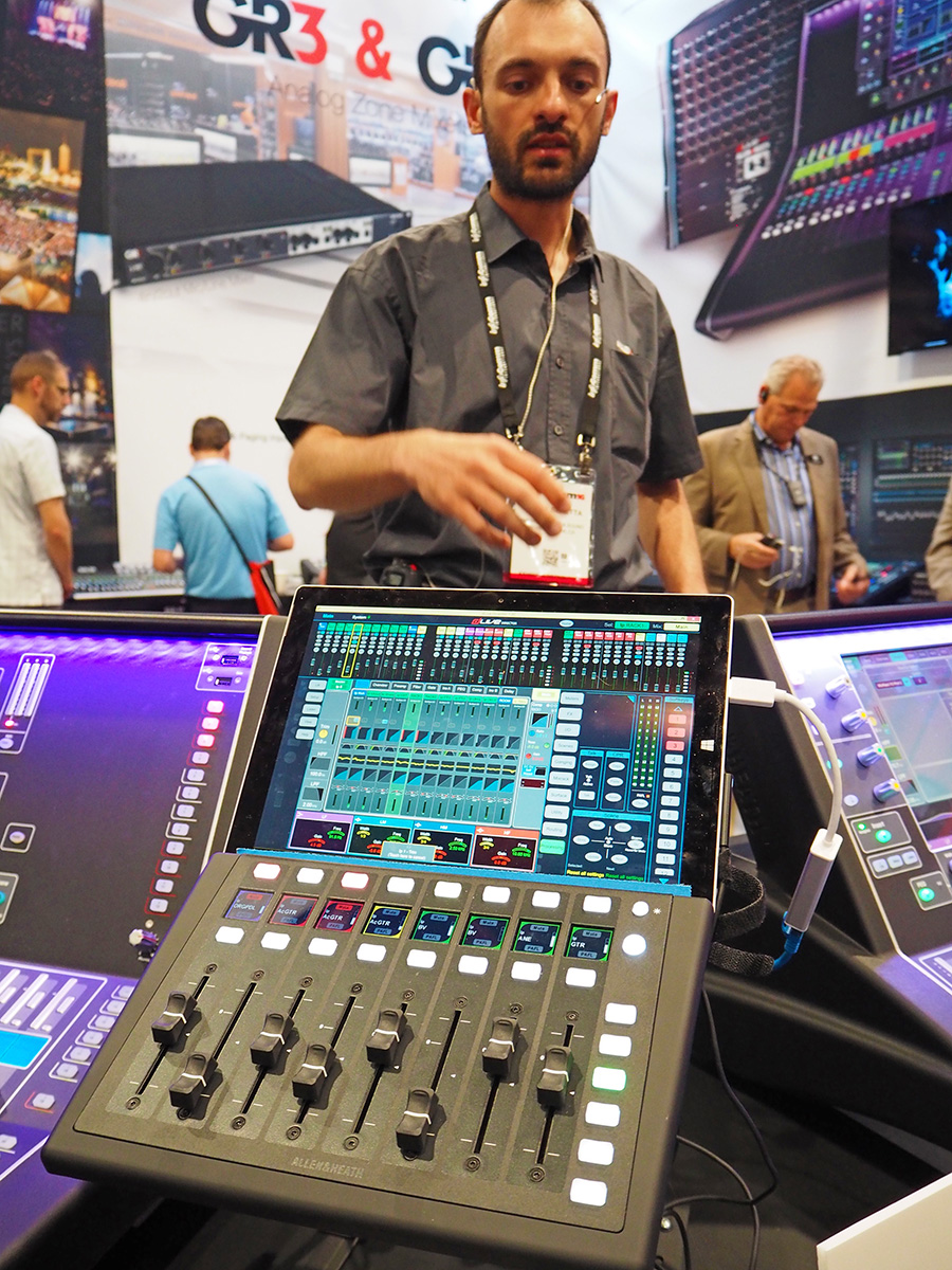 Allen Heath Introduces Surfaceless Mixing And Preamp Modeling For Dlive Audioxpress