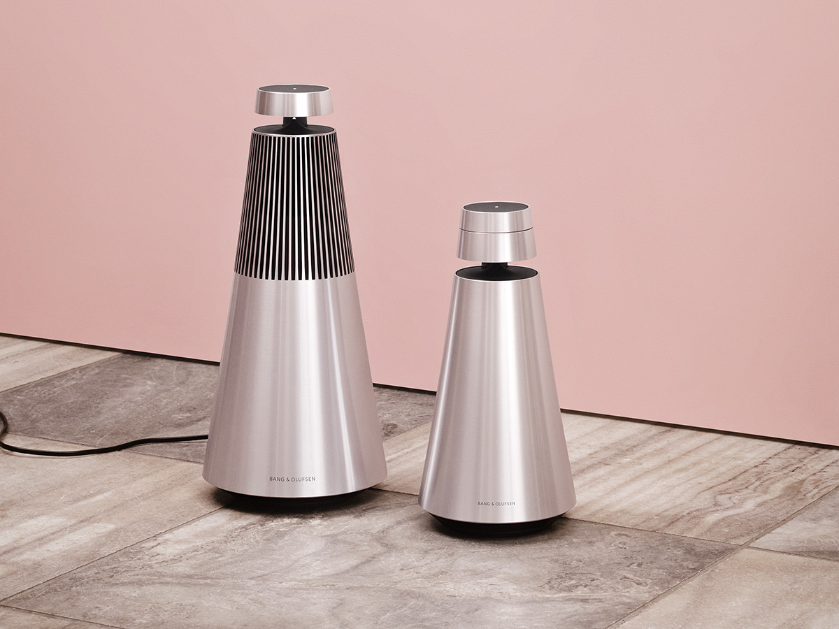 Beosound 2 wireless speaker in silver - Bang Olufsen