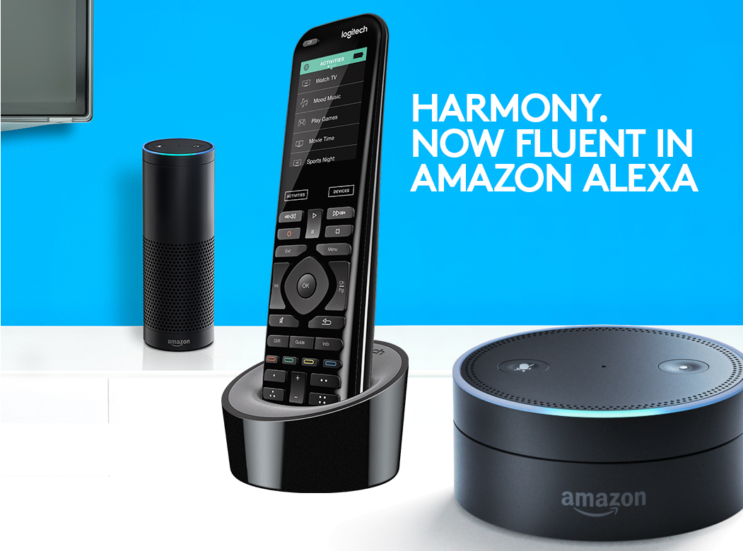 alexa with logitech harmony