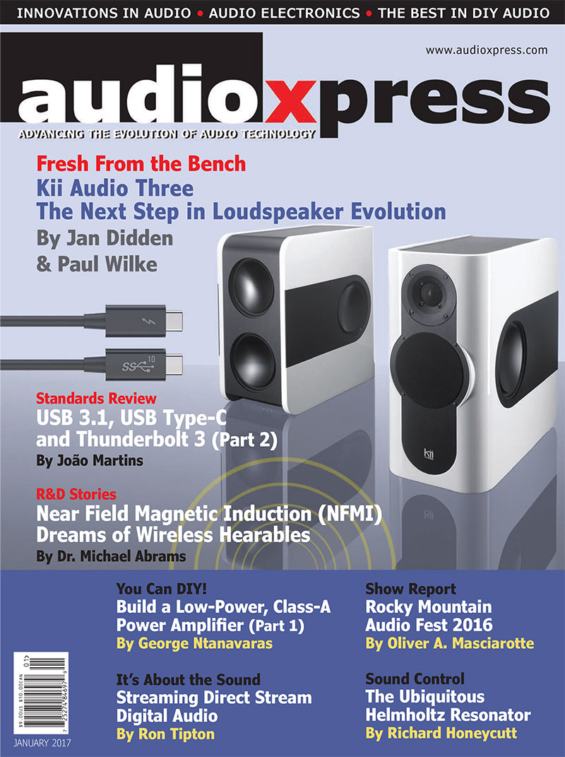 Get Ready for Whats Coming with audioXpress January 2017! audioXpress