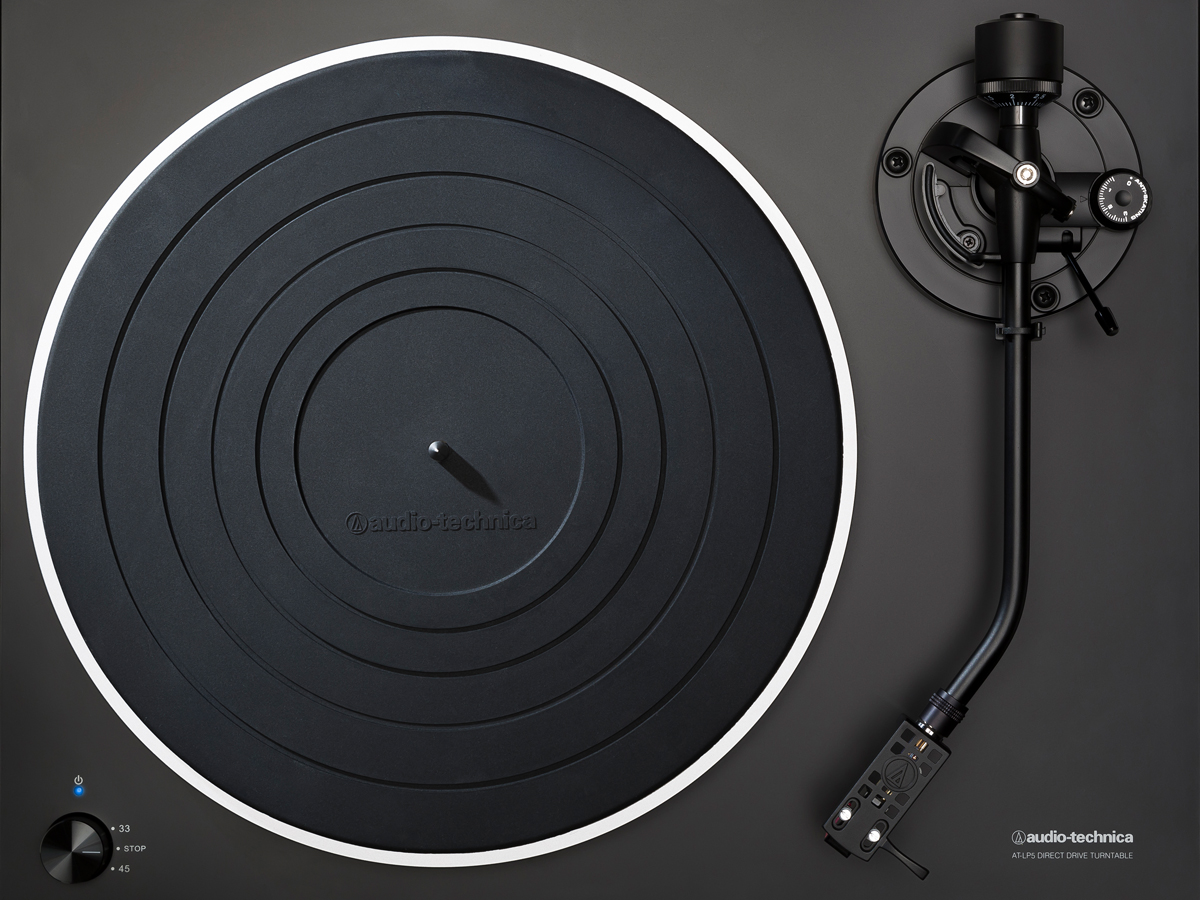 Audio Technica Introduces AT LP Direct Drive Turntable With Built In Preamp And USB Output