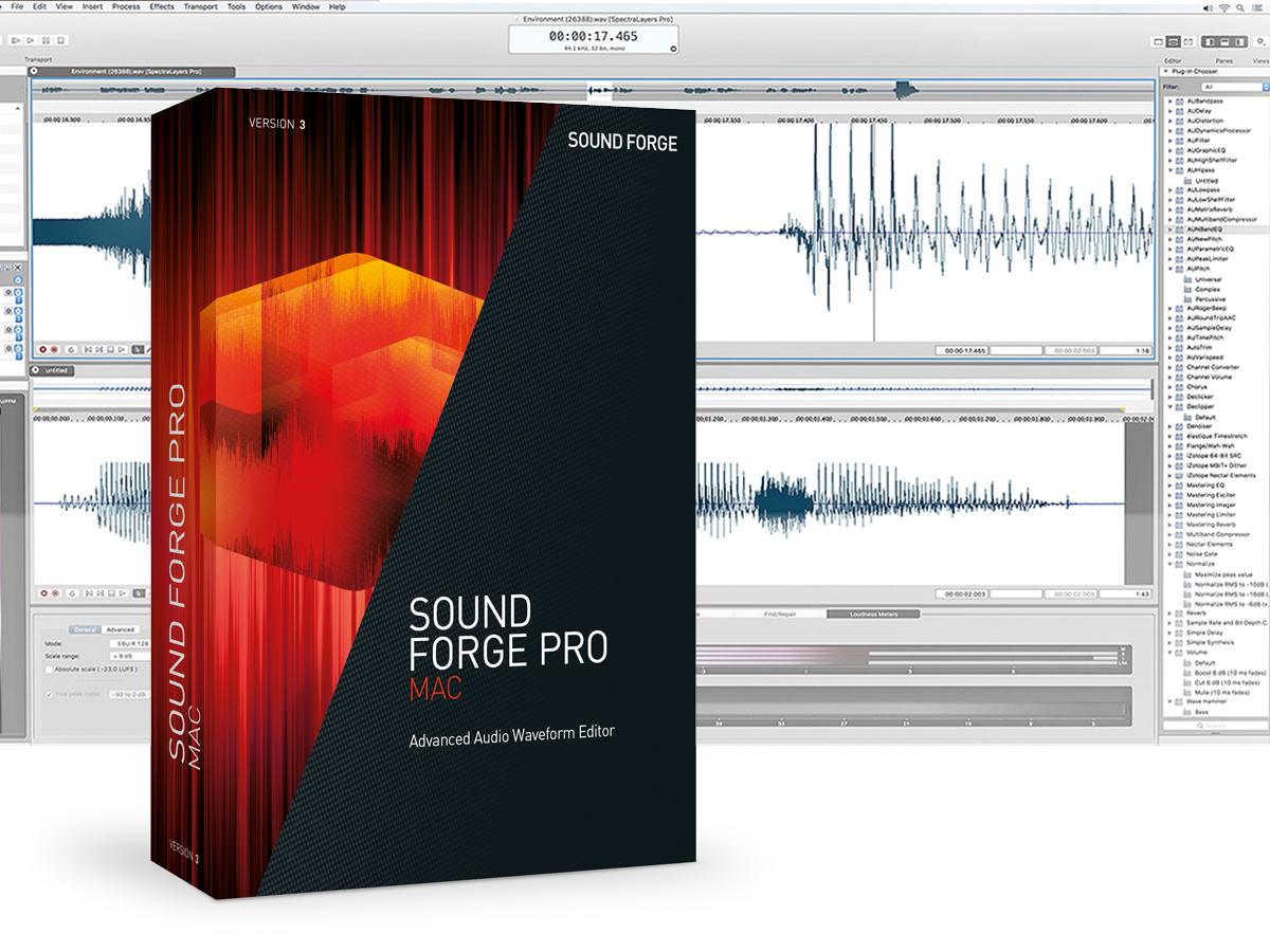 sound forge pro mac 2