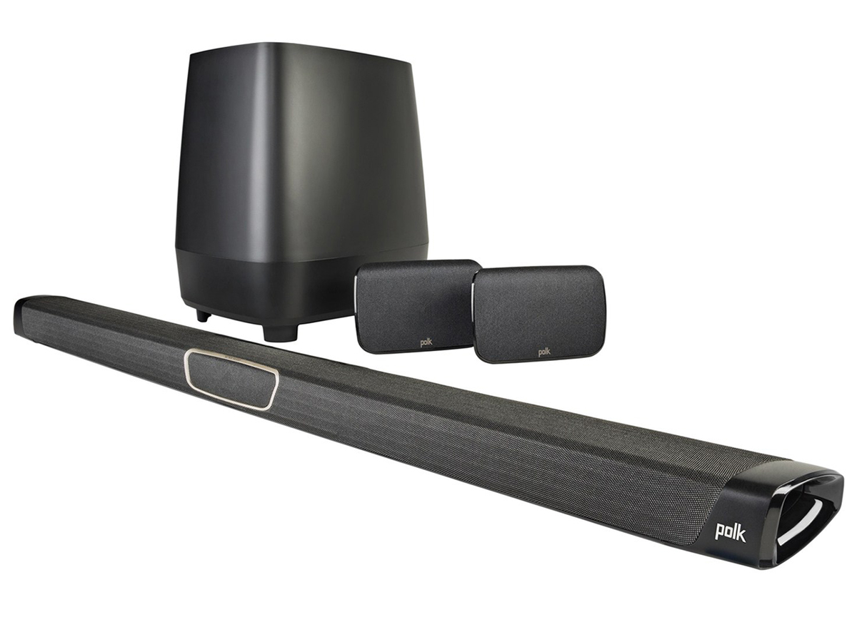 Surround sound 2024 soundbar speakers