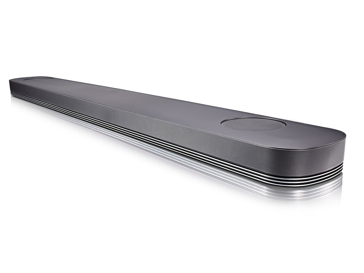 LG Sophisticated Dolby Atmos and High Resolution Audio Soundbar Available audioXpress