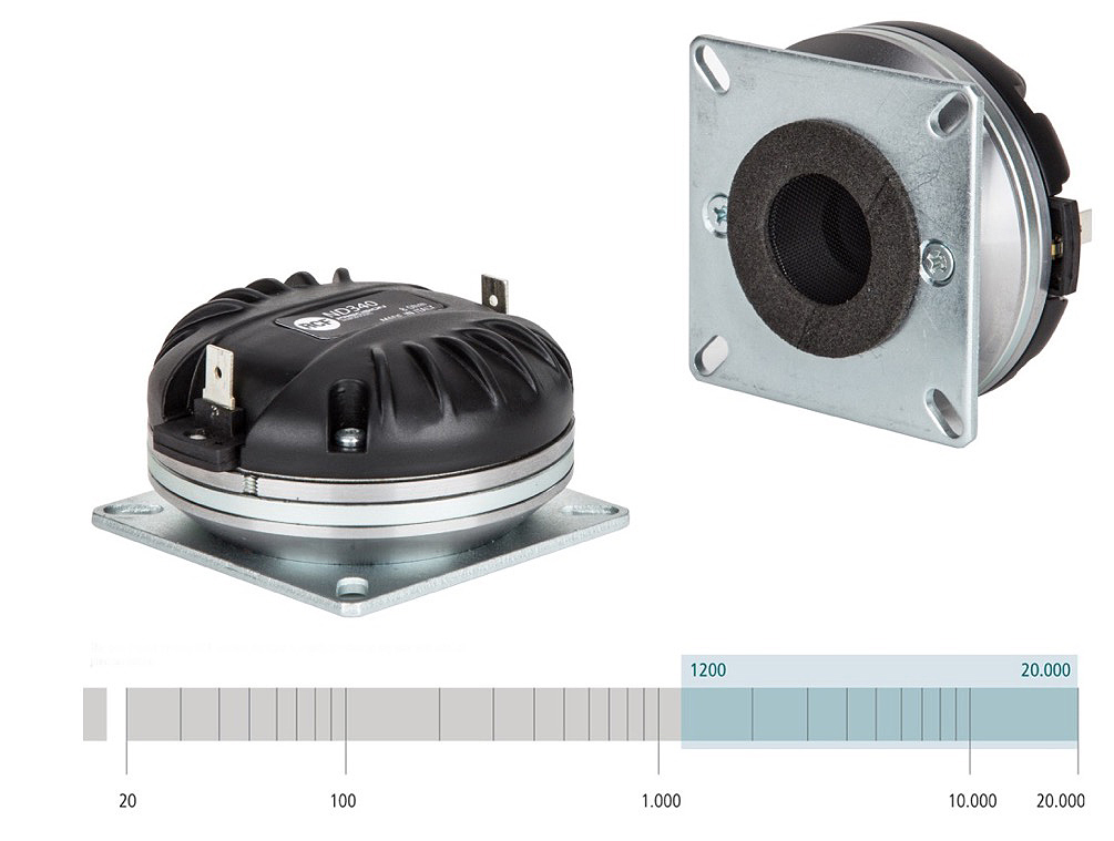 rcf lf21n451 21 neodymium woofer