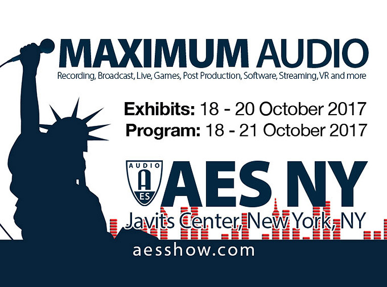 AES New York Convention 2017 to Feature New Exhibition Floor Expo