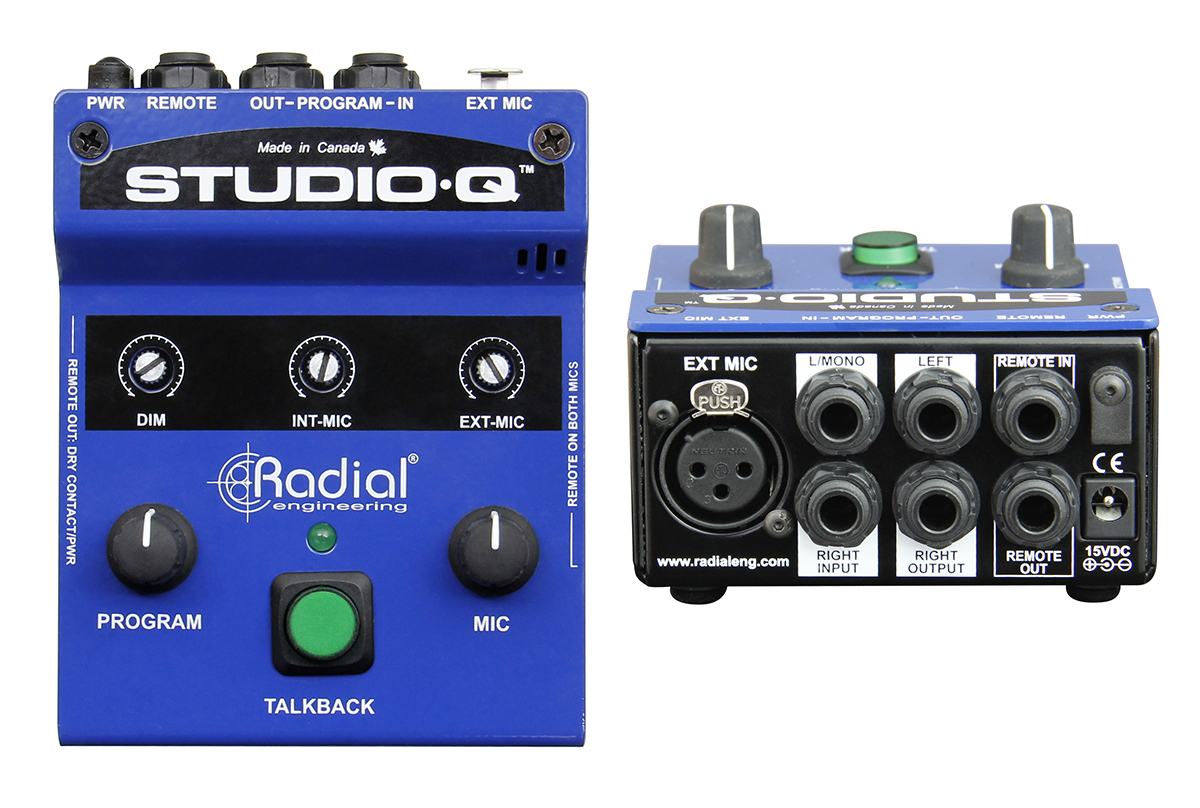 recording studio talkback system