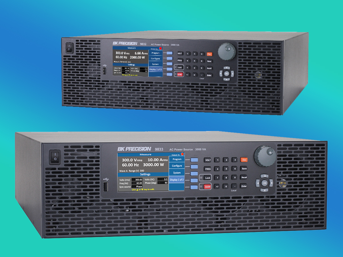 B K Precision Extends Programmable Ac Power Sources Up To 3000va Audioxpress
