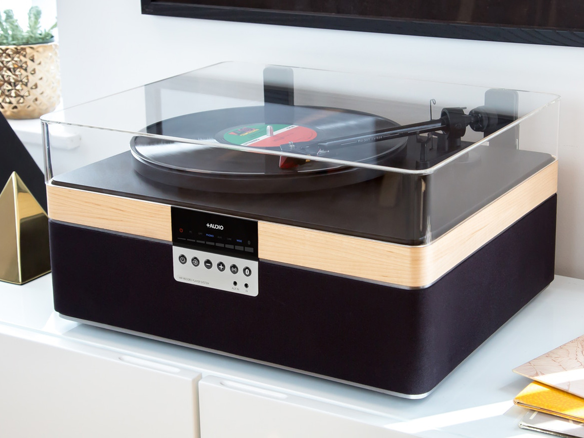 The+Record Player AllInOne Turntable Entertainment System Reimagined