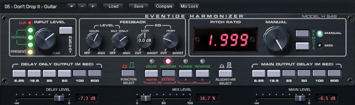 guitarists who used the eventide h910 or h949