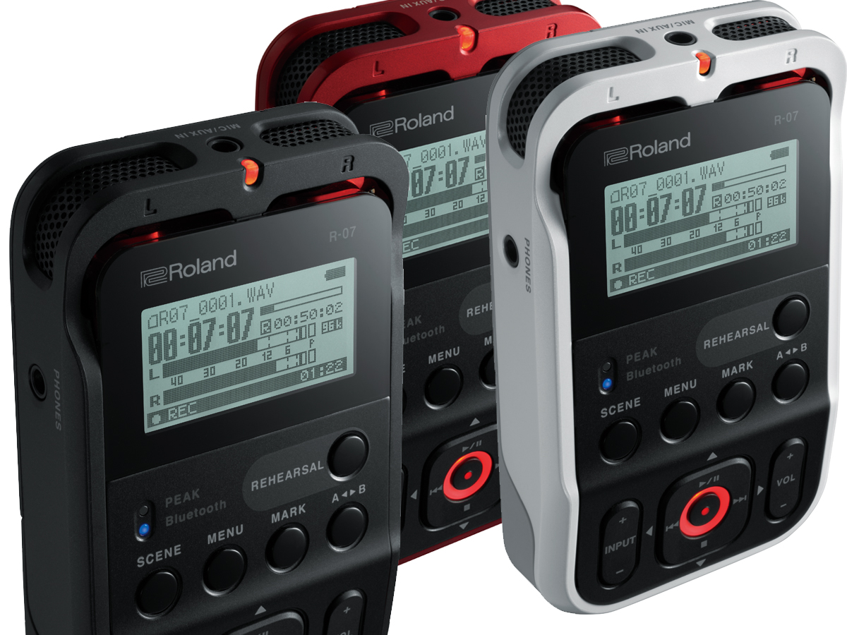 Roland Announces R-07 High-Resolution Audio Recorder with Enhanced