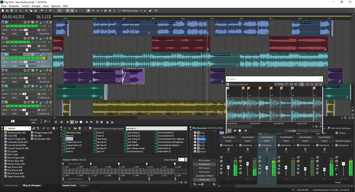 latency problems in magix audio studio