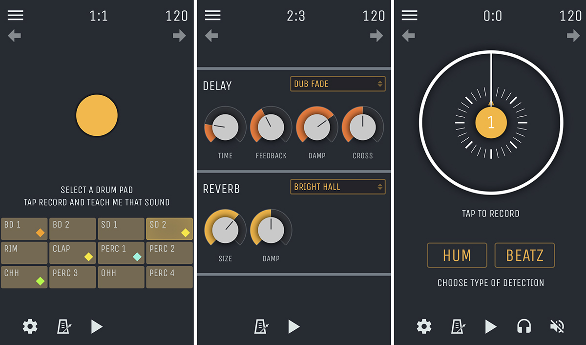 HumBeatz Mobile Looper App from AmpTrack Technologies Allows Voice to ...