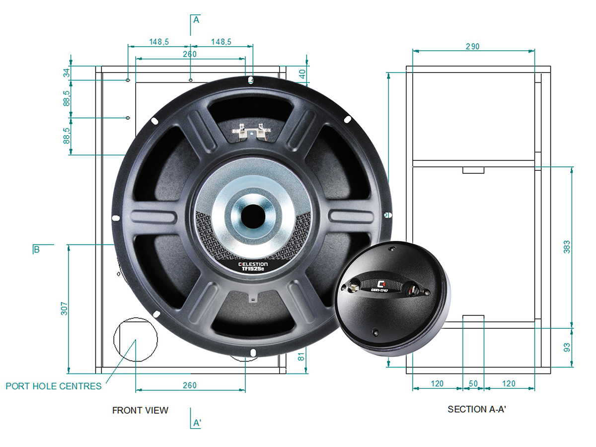 Celestion Offers Premium Quality P A Cabinet Designs For Diy Builders Audioxpress