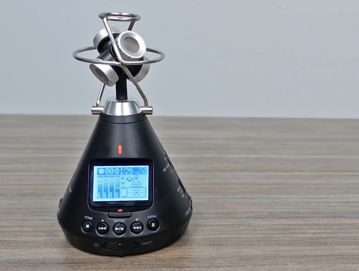 Announces H3-VR Handy Audio Recorder with Ambisonics Mic | audioXpress
