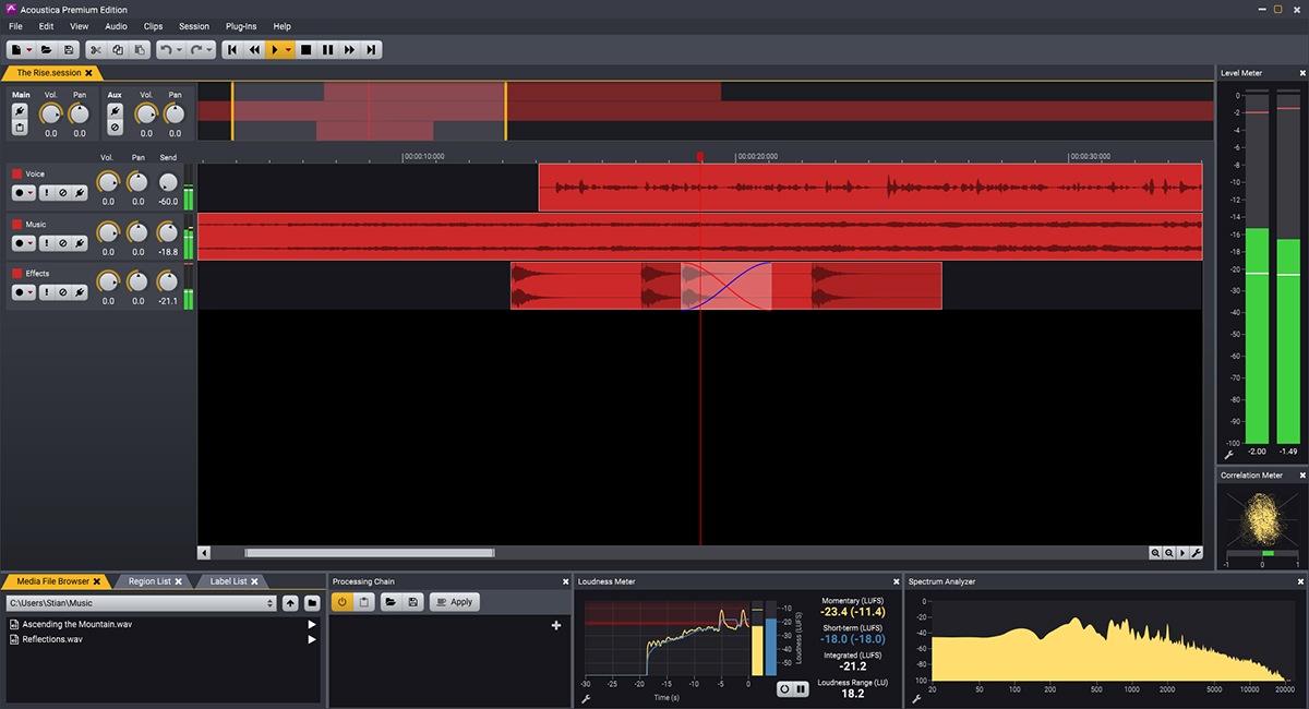 acoustica digital audio editor premium