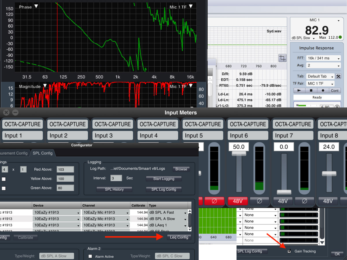 smaart live audio software