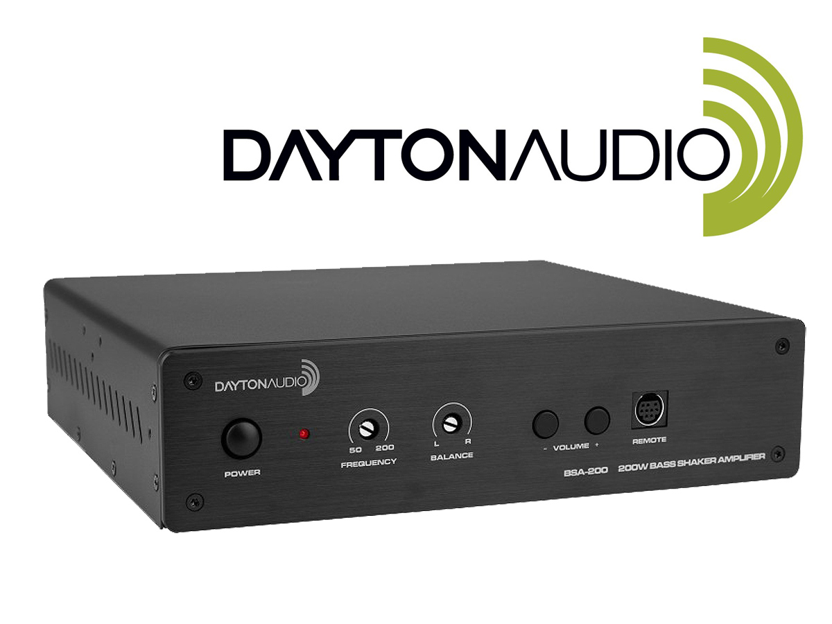 Stronger Bass with New Dayton Audio BSA-200 Bridgeable Stereo