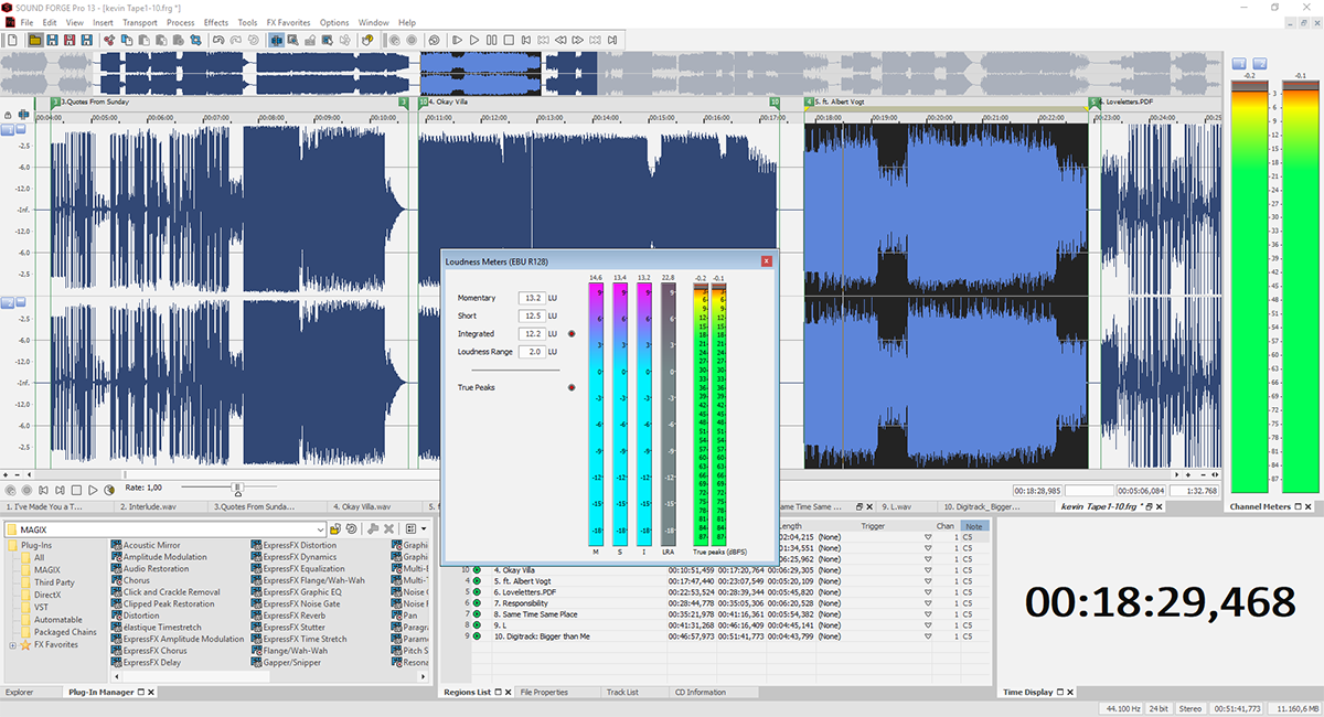 Как в magix sound forge добавить vst плагины