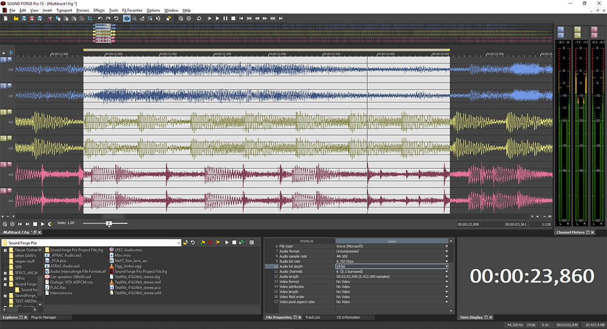 sound forge pro 11 vs pro tools