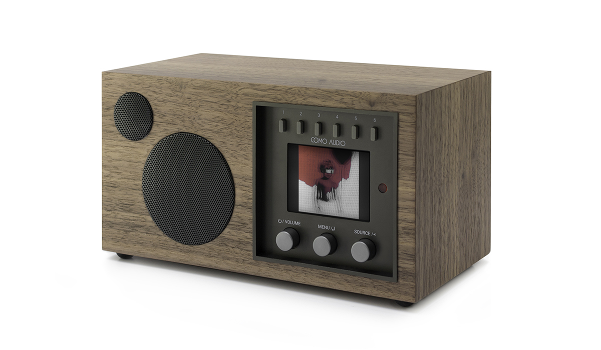 COMO AUDIO DUETTO BLACK - TABLE RADIO - Audio Impact