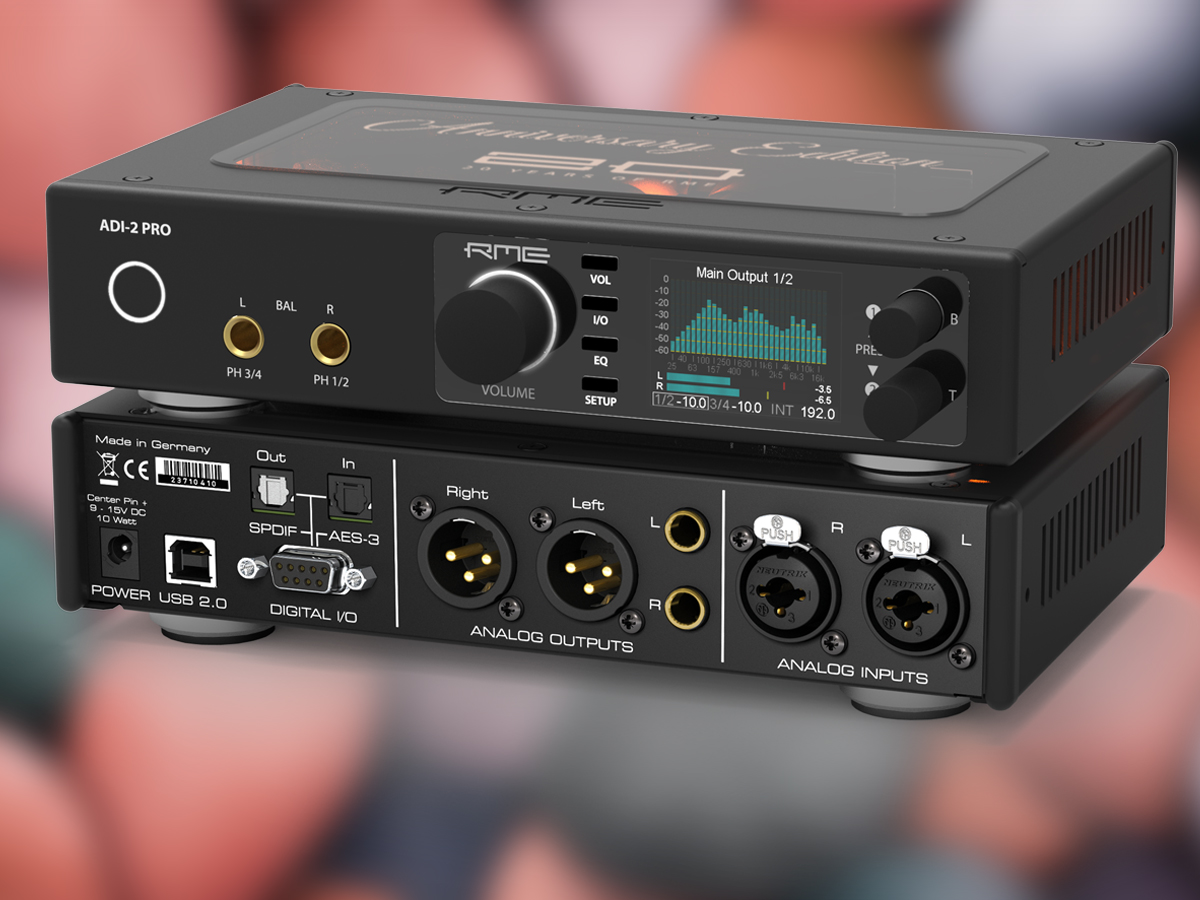 ADI-2-DAC FS - RME Audio, Interfaz de audio