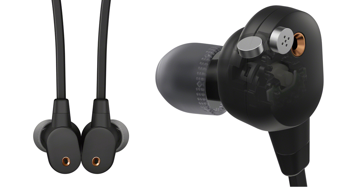 Sony WI-1000XM2 Neckband Headphones Show Best In-Ear 