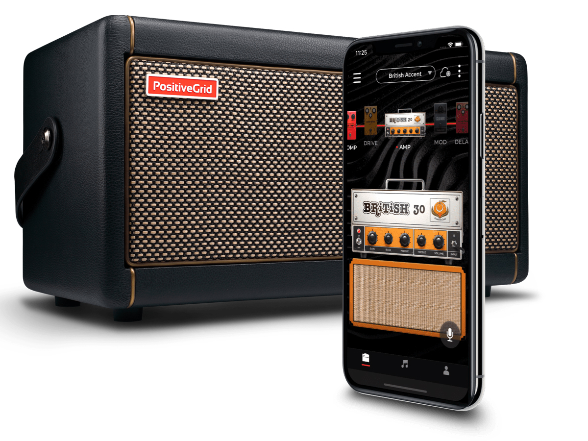 Positive Grid Unveils Spark Smart Guitar Amplifier and App Featuring  Intelligent Technology and Voice Control