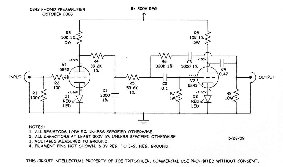 Borbely Riaa Preamp With Tubes A Project Remembered And Revisited