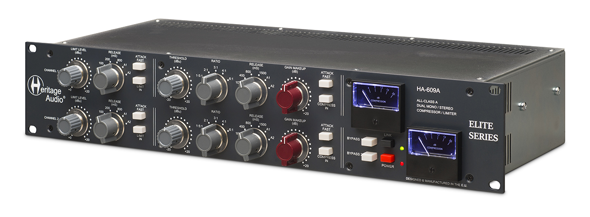 Heritage Audio Announces HA-609A Analog Compressor | audioXpress