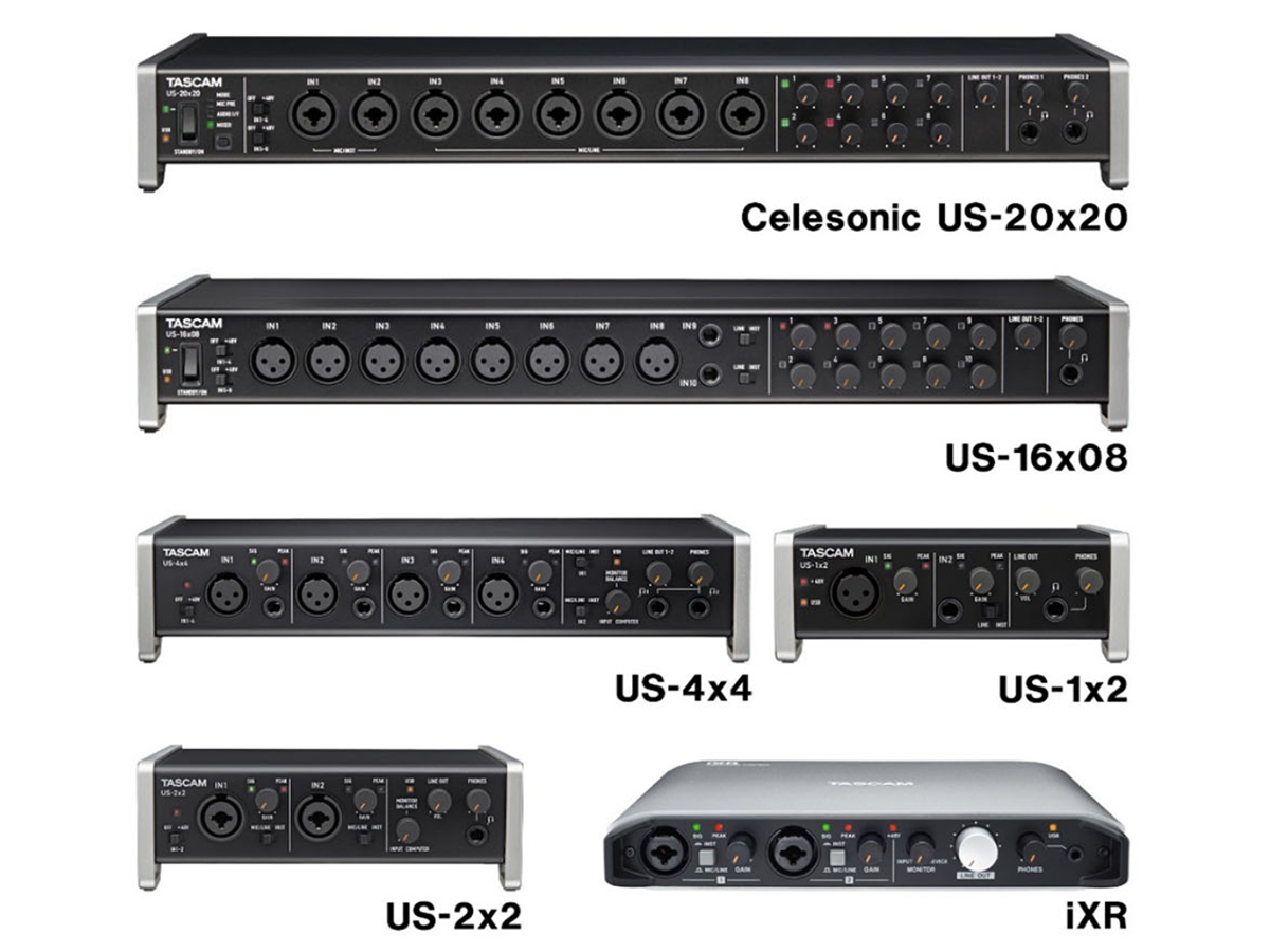 Tascam Announces USB Audio Interface Driver Version 4.0 for Windows