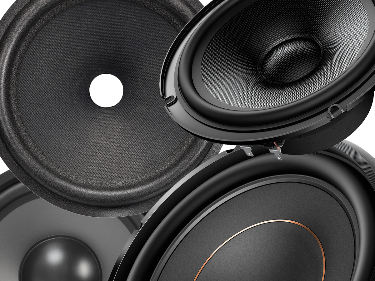 polypropylene woofer