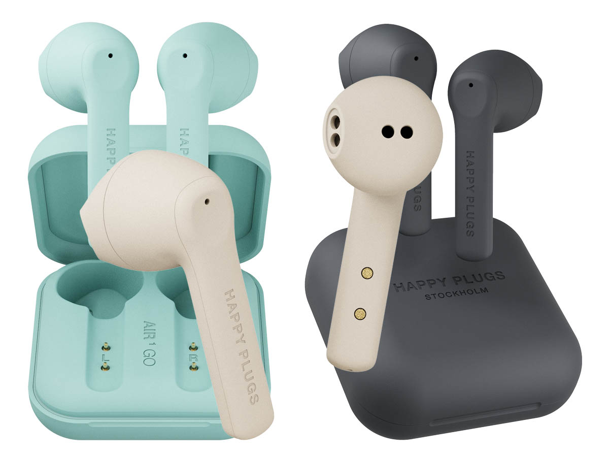 Happy Plugs Air 1 Go Wireless Earbuds