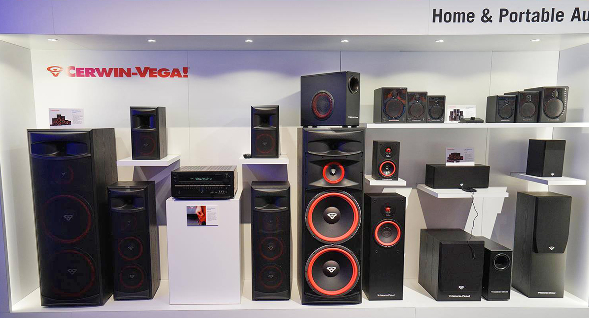 new cerwin vega speakers