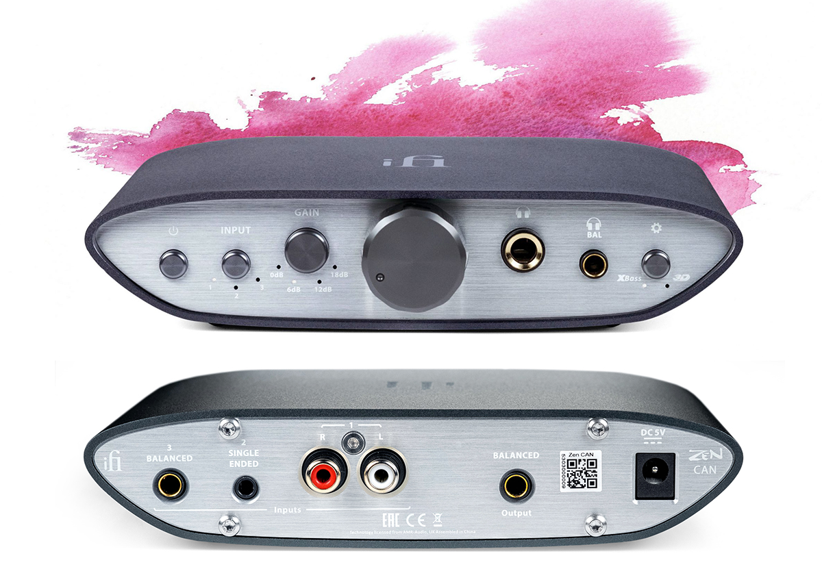 iFi Audio ZEN DAC Desktop USB DAC and headphone amplifier at