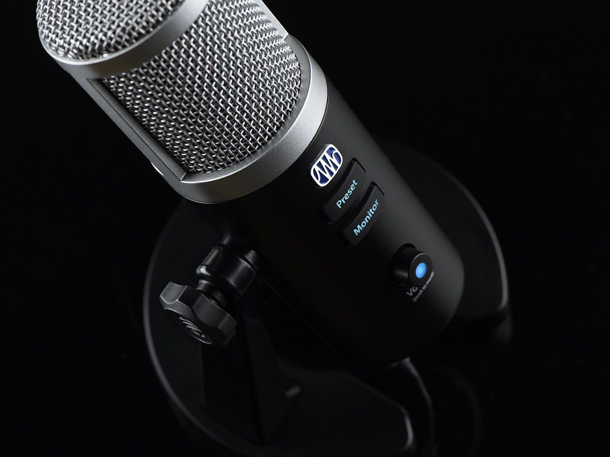 PreSonus Introduces Software-Controlled Revelator USB-C Microphone
