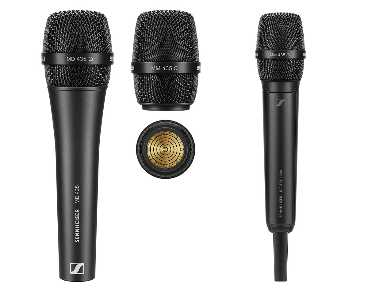 Sennheiser Unveils New MD 445 and MD 435 Vocal Microphones