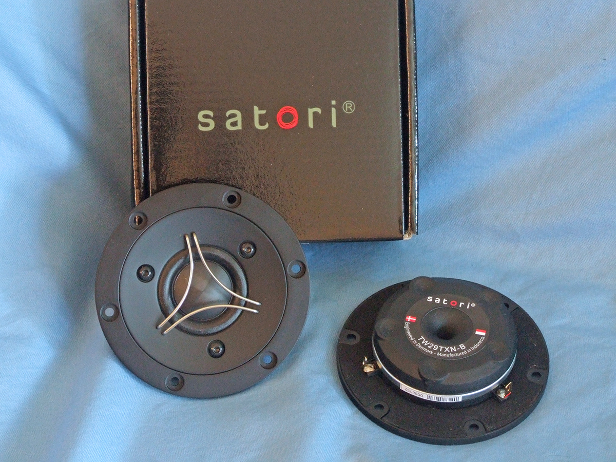 SB Acoustics SATORI TW29BN 29mm ペリリウム ドーム ツィーター