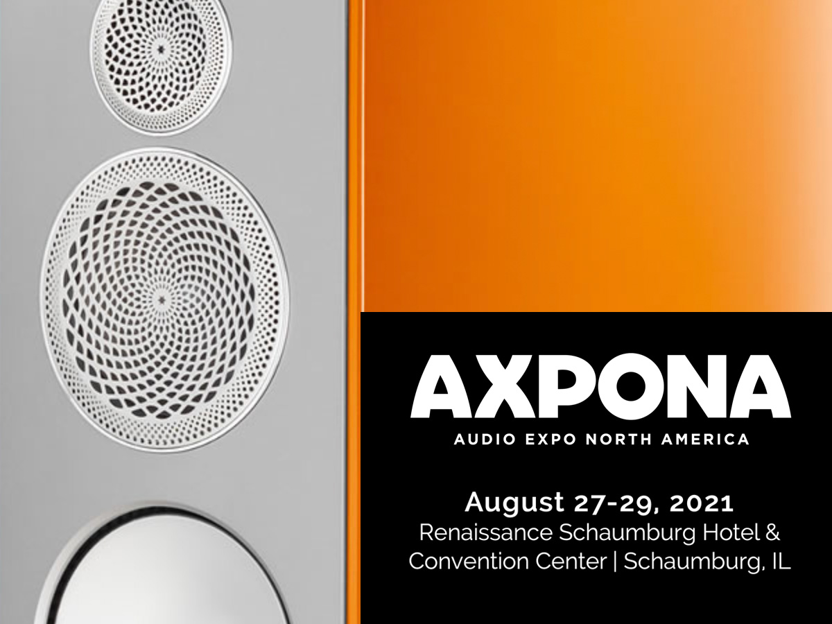 Audio Expo North America (AXPONA) Rescheduled for October 29 – 31, 2021