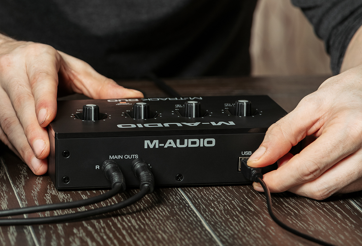 Buy M-Audio M-Track Solo 2-Channel USB Audio Interface Online