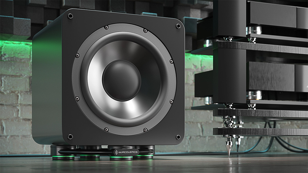 IsoAcoustics Introduces new Aperta Subwoofer Isolation Solution