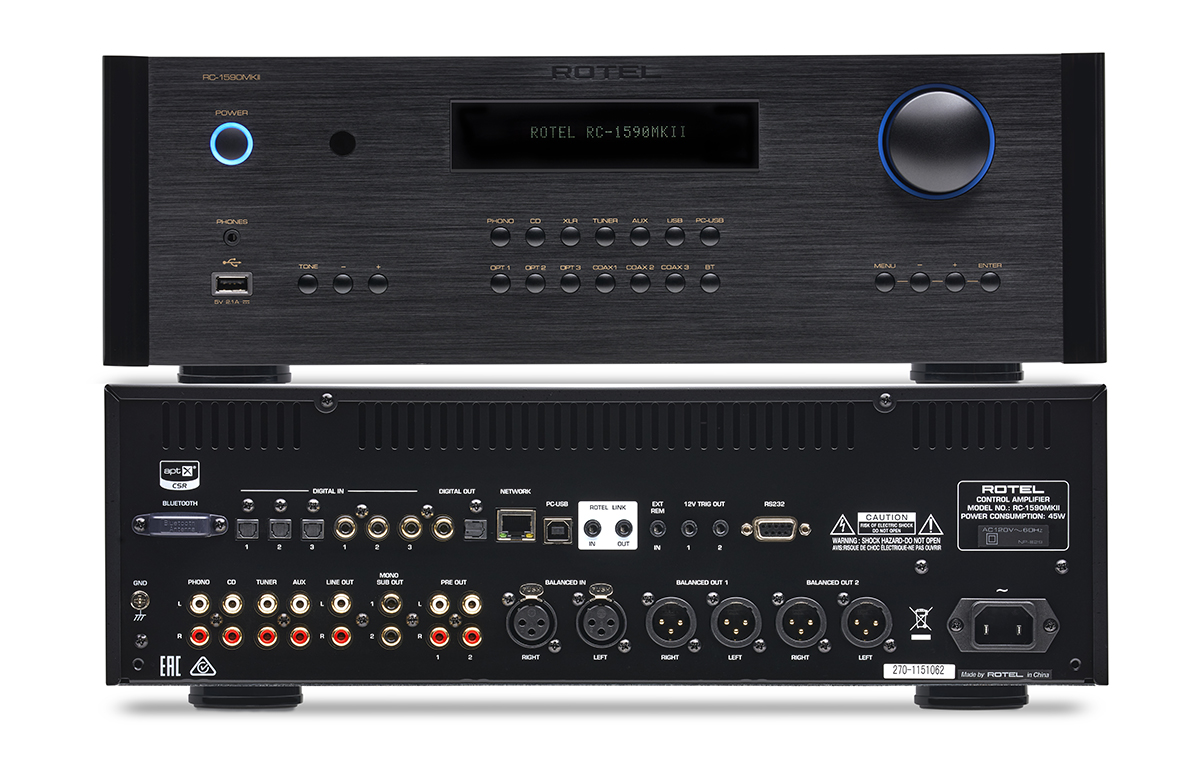 Rotel Announces MKII Stereo Preamplifiers with Upgraded Audio Circuits ...