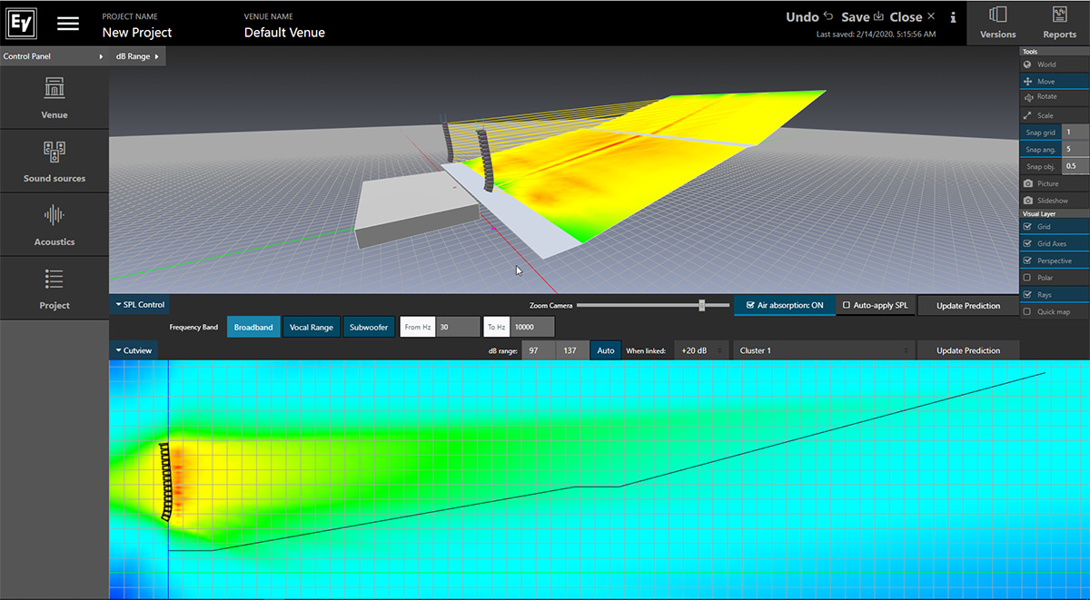 Electro-Voice Launches Preview Software for Quick, Precise Loudspeaker ...