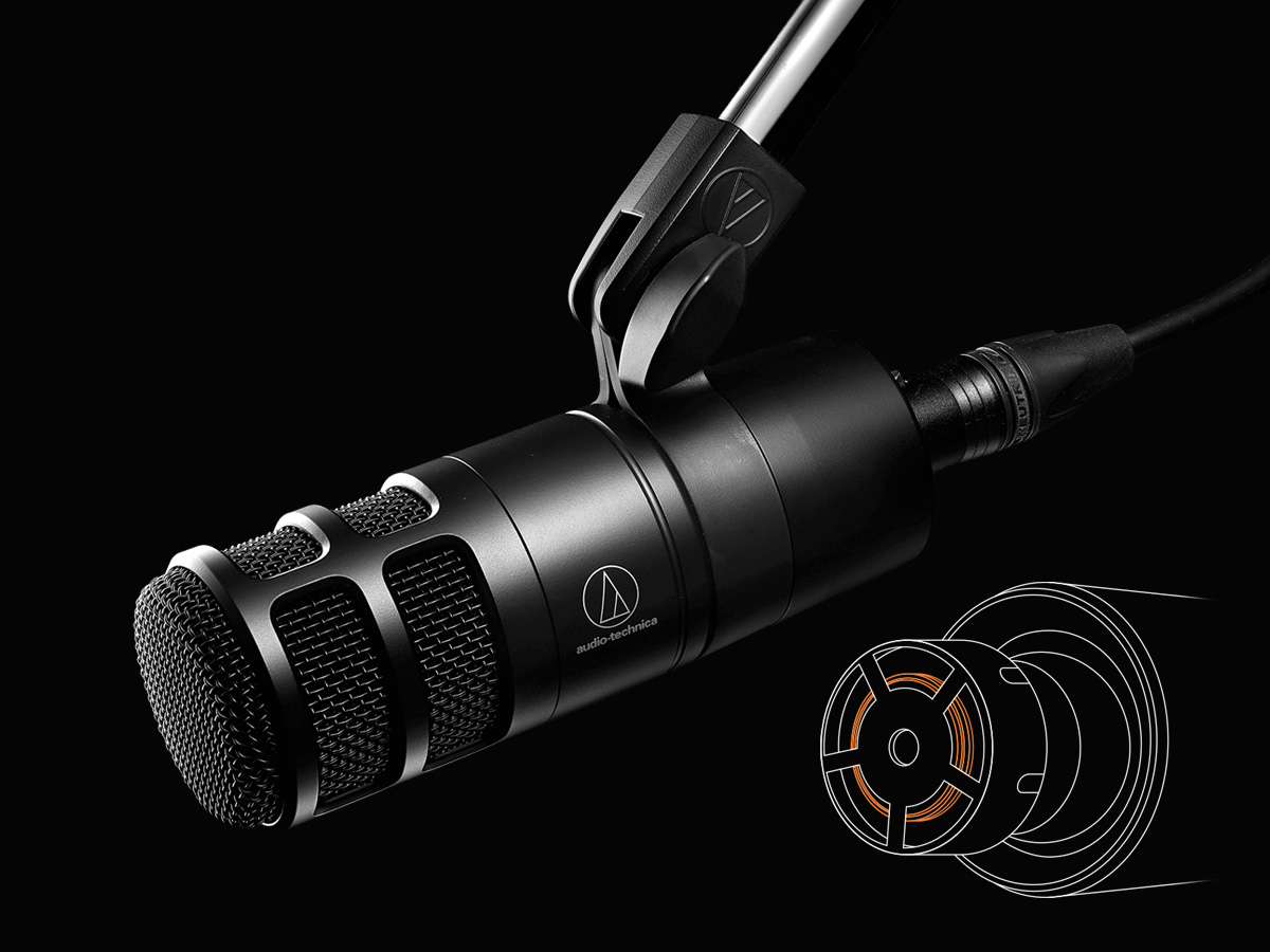 Audio-Technica Introduces AT2040 Hypercardioid Dynamic Microphone